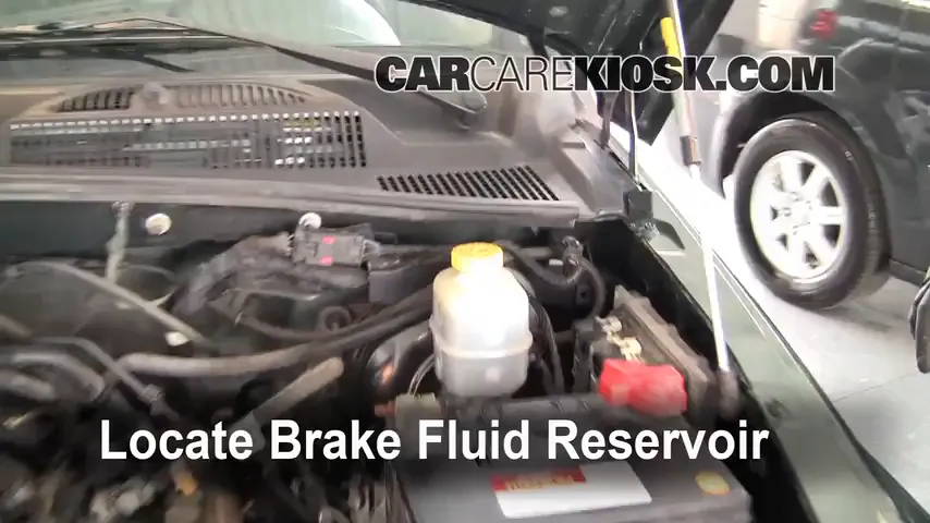 2002 Jeep Liberty Limited 3.7L V6 Brake Fluid Add Fluid